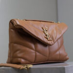Saint Laurent Toy Puffer In Lambskin